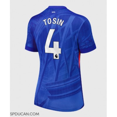 Zenski Nogometni Dres Chelsea Tosin Adarabioyo #4 Domaci 2025-26 Kratak Rukav Zenski Nogometni Dres Chelsea Tosin Adarabioyo #4 Domaci 2025-26 Kratak Rukav